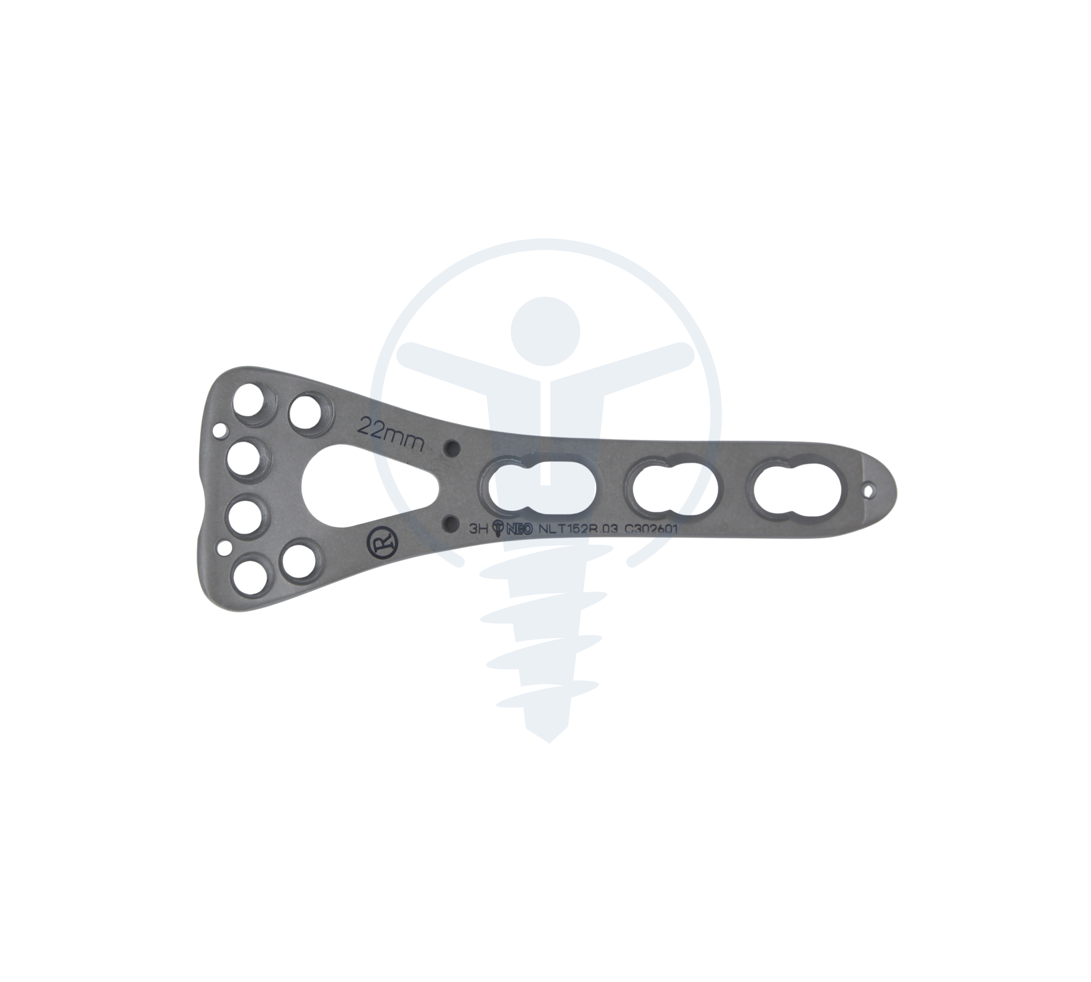 NEON LCP VOLAR DISTAL RADIUS PLATE Ø2.7/3.5mm TT